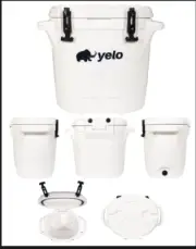 Cooler. Ice Bucket 26 qt.