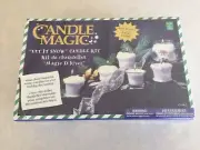 Candle Magic Let It Snow Holiday Candle Kit- Make Decorate and Light DIY