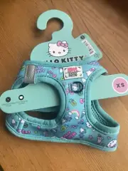Sassy Woof Hello Kitty Vest Aqua Blu Xsmall