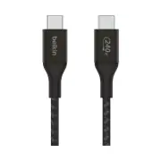 Belkin BoostCharge 1m 240W USB-C to USB-C Cable (Black)