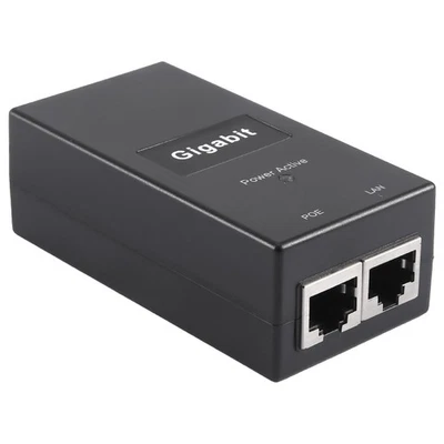 Gigabit POE Injector 10/100/1000Mbps/1G/2G Compatible IEEE802.3Af/ Passive 5684