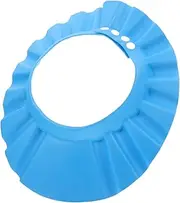 LRXIYODE Adjustable Shampoo Shower Cap for Dark Blue Bathing Hair Shield Soft Elastic Water Flow Ear Protection Suitable for Months to Years