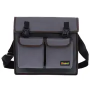 Multifunctional Single Shoulder Bag Hardware Electrician Toolkit Tool Bag Waterproof Wear-Resistant Oxford Cloth 35x28x12cm