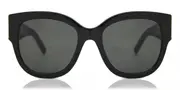 Saint Laurent SL M95/F Asian Fit 005 Men's Sunglasses Black Size 56
