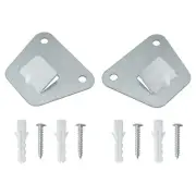 2PCS Wall Mounting Fan Brackets Holders Wall Fan Oscillating Supports Rack Os...