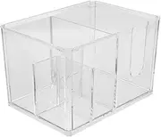 Ipetboom Hairdressing Scissor Holder Hair Styling Tool Storage Box for Salon Organization Non Slip Compartment Rack for Hairdressers
