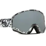 Volcom Yae Goggles Op Art Silver Chrome + BL Yellow