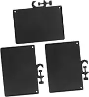 KOCKSHION 3pcs Microphone Stand Tray Sound Card Holders with High Edges for Live Streaming Karaoke Recording Compatible with Mic Stands Easy to Clean