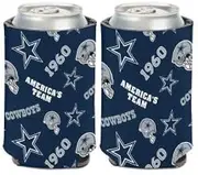 Dallas Cowboys Scatterprint Can Cooler 12 oz.