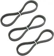 BLACKHORSE-RACING 3Pcs Go Kart Drive Belt 725 for 30 Series Torque Converter Belts, 725 Belt for Trailmaster Hammerhead Mid Karts