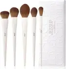 Makeup Brush Set 5Pcs Face Makeup Brushes Vegan Soft Foundation Brush Contour Br