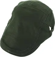 [ROMISBABA] Vintage Inspired Beret Hat for Women Elegant Painter Cap Comfortable Breathable Design Versatile Accessory for Autumn Spring Outfits Classic Style for Any Occasion Olive Green
