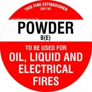 This Fire Extinguisher Power B (E) - Safety Sign