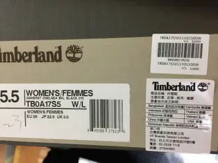 【Timberland】女款黑色素面扣環騎士短靴