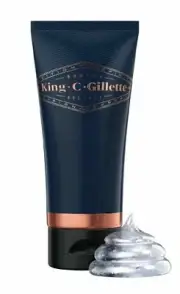 Gillette King C Shaving Gel Transparent Aloe Vera White Tea Cool Hydrate 150ml