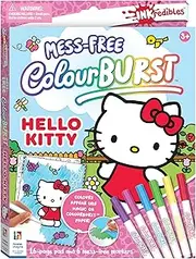 Inkredibles Colour Burst: Hello Kitty – Mess-Free Magic Ink Activity Book for Kids – Includes Magic Marker & Fun Coloring Pages