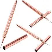 BESTYASH 3Pcs Nail Art Liner Pen Thin Brush for Nail Design Material for Home Salon DIY Manicures for Beginners Professionals