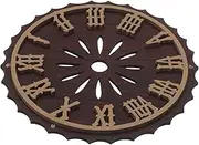 Alipis Cuckoo Clock Dial Replacement Wall Clock Repair Parts Round Dial Decorative Design
