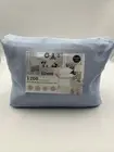 Queen 1200 Thread Count 6 Piece Sheet Set Sky Blue