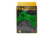 HB PS-6 Professional Controller For Playstation One (Green) [Pre-Owned]
