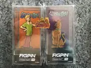 FiGPiN Scooby-Doo! Shaggy Rogers #719 & Scooby-Doo #718 Pins Cartoon Network 90s