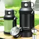 全鋼保溫壺大容量戶外保溫杯316不銹鋼泡茶水壺車載家用暖水瓶 1300ML（2.6斤水 (9.3折)