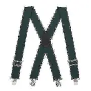 SuspenderStore LOGGER Suspenders - LOW STRETCH, PIN CLIP - 5 Colors & 4 Sizes