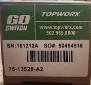 Topworx 75-13528-A2 GO Switch Leverless Limit Proximity Switch