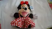 Applause Minnie Mouse Hand Puppet Plush With Tags Disney -Vintage