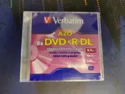 VERBATIM AZO 8X DVD+R DL - Pack of 5
