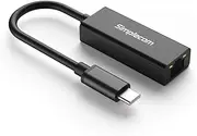Simplecom NU313 SuperSpeed USB-C to Gigabit Ethernet Network Adapter Aluminium
