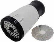 Stainless Steel Handheld Cheese Grater, 420 Grade with Removable Blade Disc, 2 Different Graters