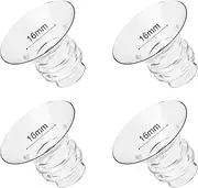GOTOCUT Flange Inserts 16mm 4PCS Compatible with Elvie Medela Willow go Bellababy Spectra 24mm Flange/Shields Wearable Breast Pump, Reduce Nipple Tunnel Size, Pump Parts Replace