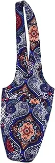 Ergonomic Canvas Storage Bag Yoga Mat Tote Sling Shoulder Bag with Soft Texture
