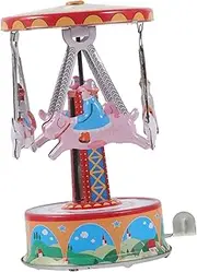 Vintage Wind Up Cute Clockwork Desktop Ornament for Adorable Retro Design Educational Plaything Safe Fun Present