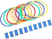 Speed and Agility Training Hoops for Physical Activity and Sports