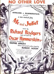 RODGERS HAMMERSTEIN NO OTHER LOVE SHEET MUSIC PIANO/VOCAL/CHORDS 1953 RARE NEW