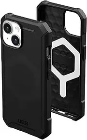 UAG Essential Armor Case with Magsafe for iPhone 15 Plus, Black