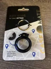 Case-Mate Key Ring Holder for AirTags - Black