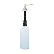1000ml In Basin/Vanity Soap Dispenser Chrome Plated Spout and Cover