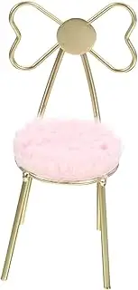 Doll Chair Scale Doll Furniture Dressing Room Doll House Furniture Vanity Chairs Dollhouse Furniture Miniature Decors Mini Bedroom Adorn Chair Model Ornament Miniatures Chair Iron