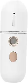 Ipetboom 1pc Hydrating Instrument At Home Facial Steamer Mini Face Humidifier Portable Facial Steamer Small Facial Steamer Moisturizing Machine White Household Abs