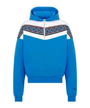 DIOR AND LEWIS HAMILTON CD Diamond Hooded Sweatshirt L,M blue
