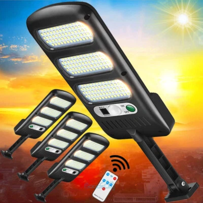 990000LM Lampara Luz Led Solar Para Exterior Luces Jardin Focos Solares De Calle