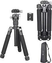 Mini Desktop Tripod, ARTCISE Portable Compact Desktop Mini Tripod with Panoramic Ball Head 1/4" Quick Release Plate for DSLR Camera Mobile Phone