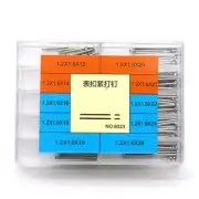 100Pcs/Box 12-26mm Steel Watch Band Pressure Bars Pins Neddles Repairing Tool