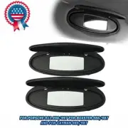 2× Sun Visor Mirror Cover+Housing For Porsche 911 996 997 for Boxster for Cayman (for: Porsche)