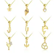 Minimalist And Versatile Vacation Style Series Zircon Necklace For Women'S Niche Pendant