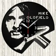 Mike Oldfield Vinyl Record Wall Clock Decor Handmade 4710