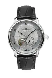 Zeppelin men's automatic watch with open heart Friedrichshafen 8566-4